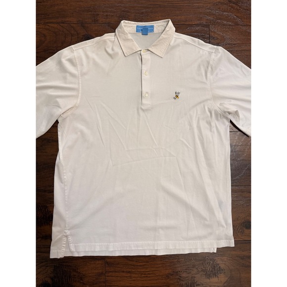 Fairway & Greene Other - Fairway & Greene Winged Foot Golf‎ Polo Shirt Mens XL White Pureformance Sho Slv